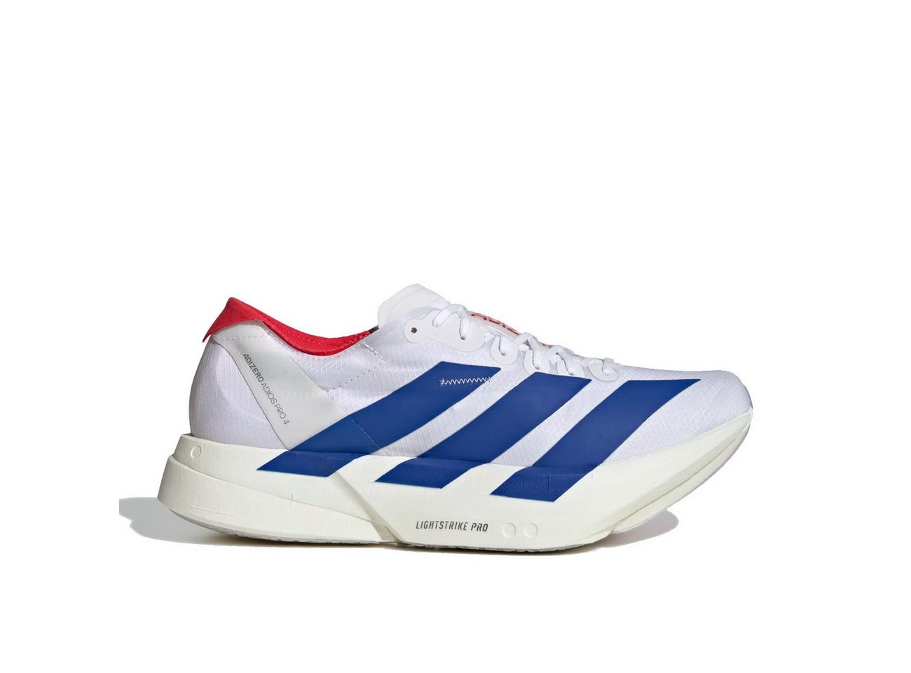 adidas performance adidas Adizero Pro 4 M Herren Off White Royal Blue Laufschuh