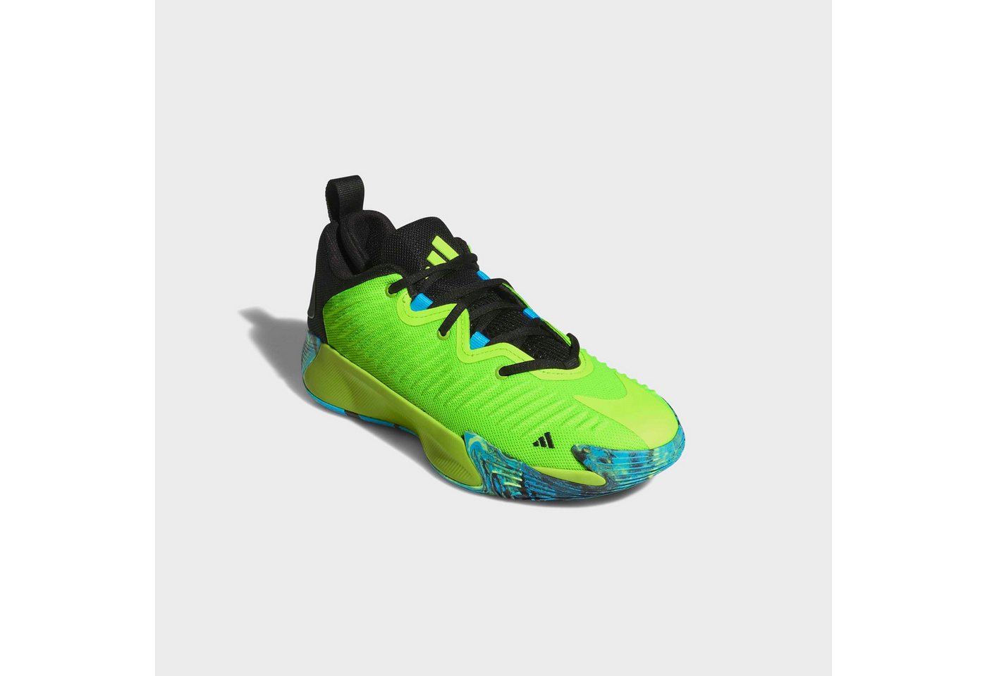 adidas performance Basketballschuh (schwarz/blau)