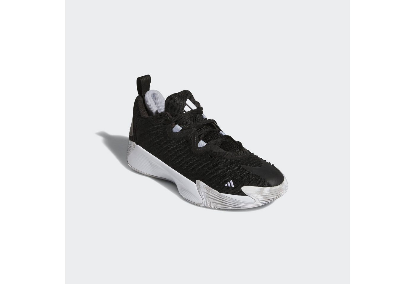 adidas performance Basketballschuh (schwarz/silber/weiß)