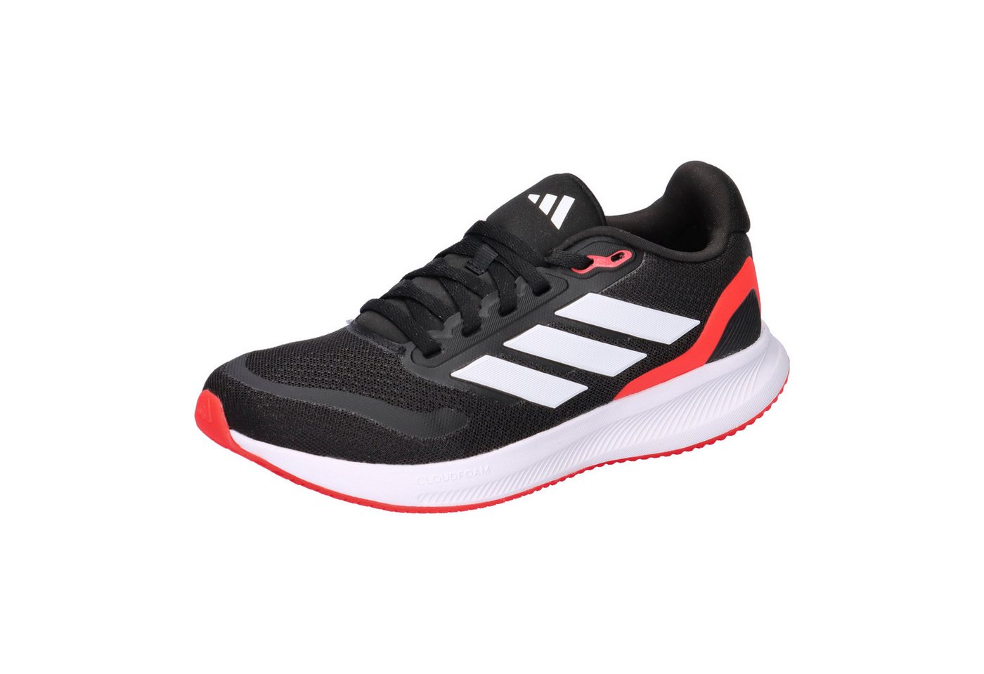 adidas performance adidas Kinder Laufschuhe RUNFALCON 5 J Laufschuh (schwarz/weiß/rot)