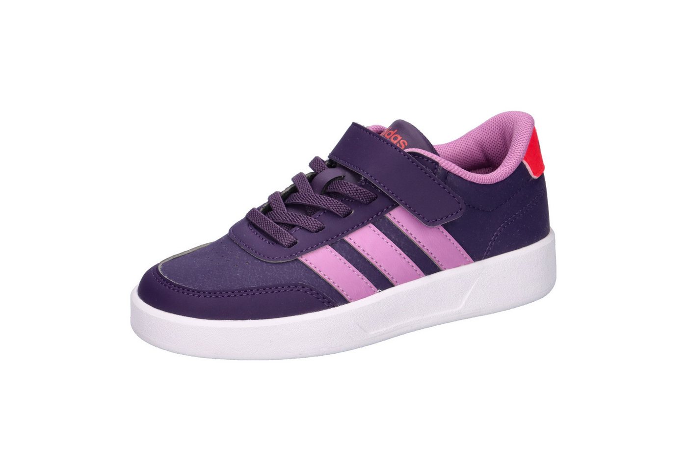 adidas performance adidas Kinder Sneaker BREAKNET 3.0 EL C Sneaker (lila/rot)