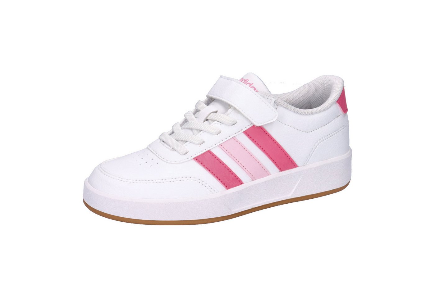 adidas performance adidas Kinder Sneaker BREAKNET 3.0 EL C Sneaker (weiß/rosa)
