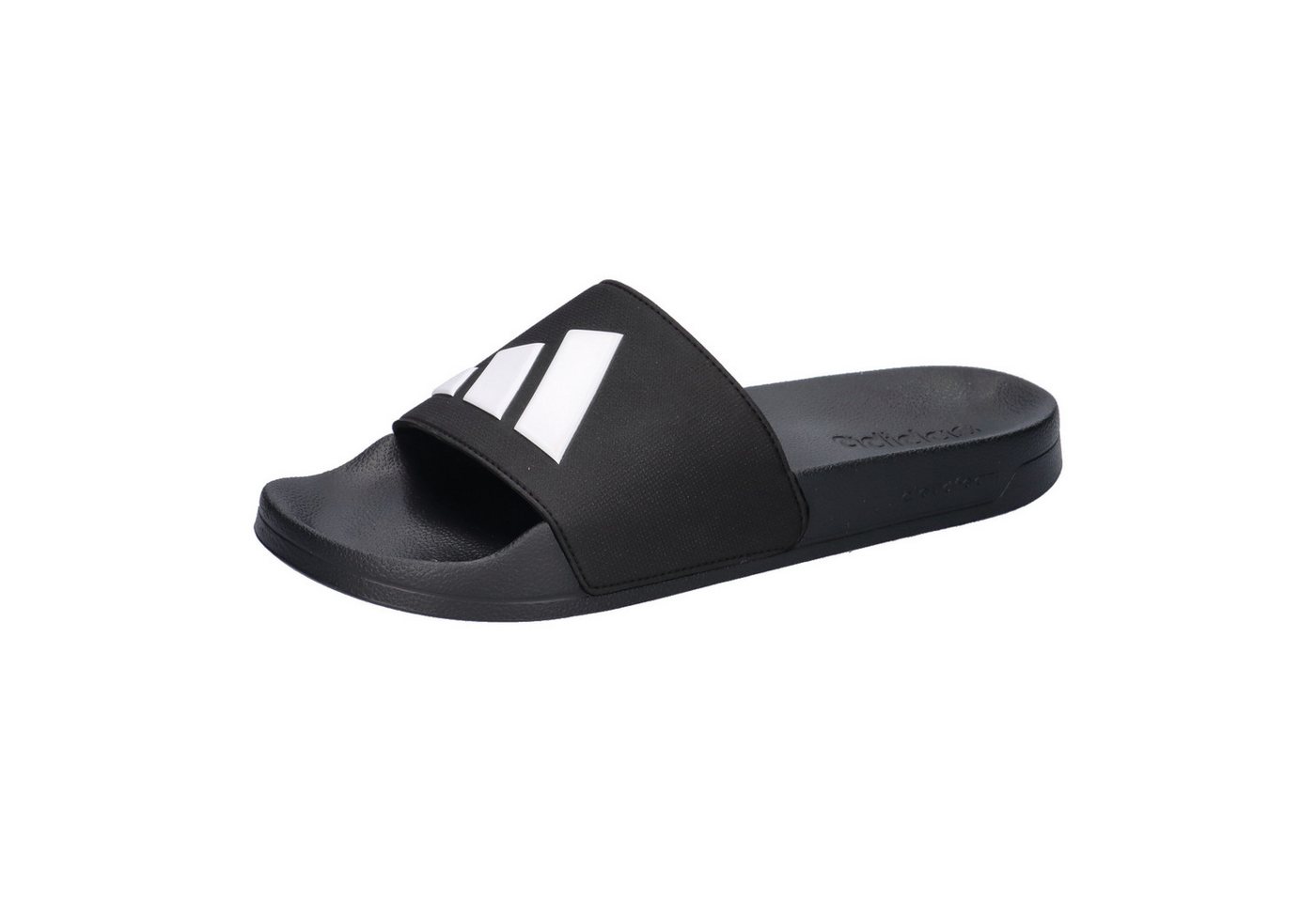 adidas performance adidas Unisex Badeschlappen ADILETTE SHOWER Badeschuh (schwarz/weiß)