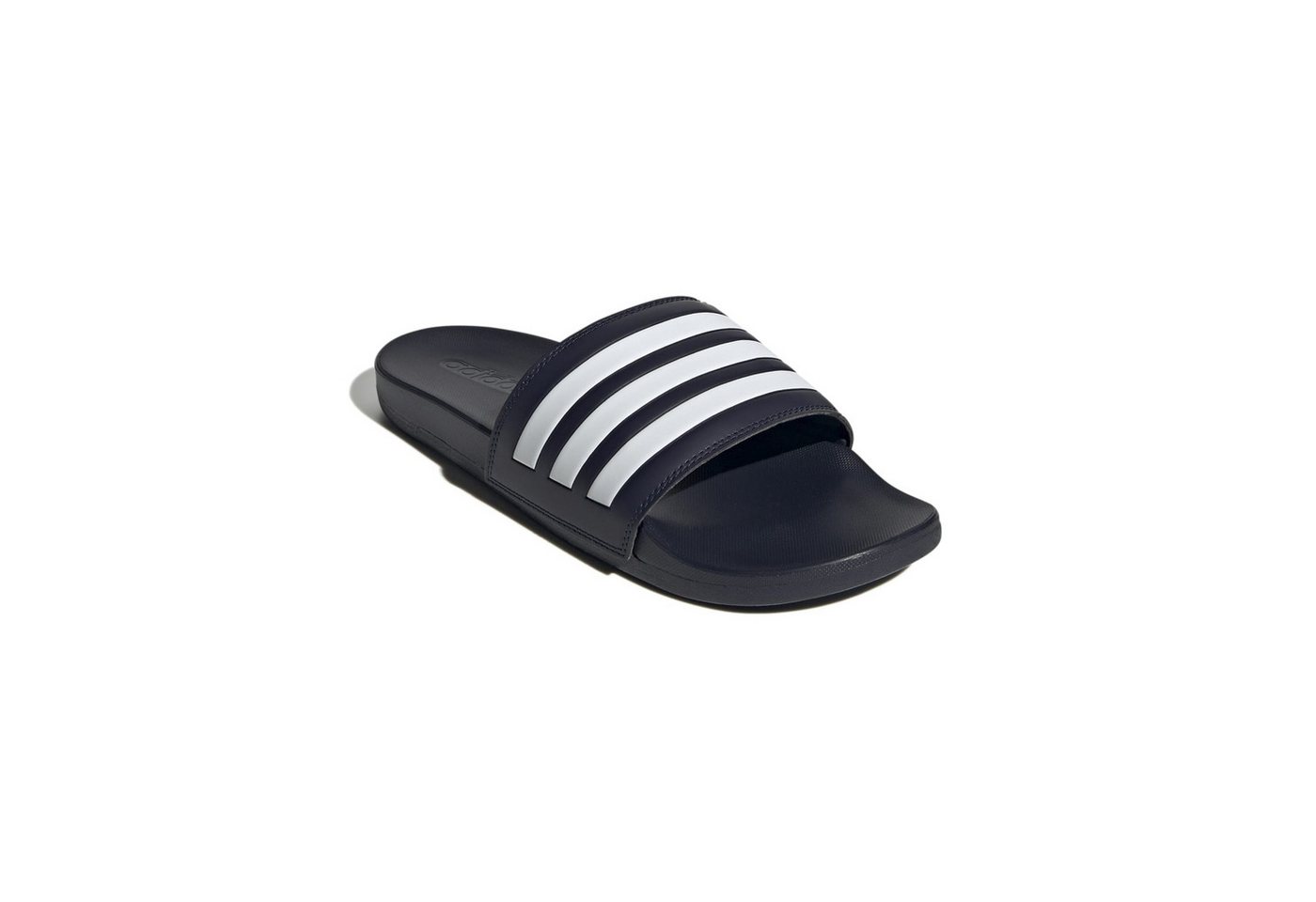 adidas performance Adilette Comfort 3-Streifen #23 inkblau/weiss - 1 Paar Badeschuh