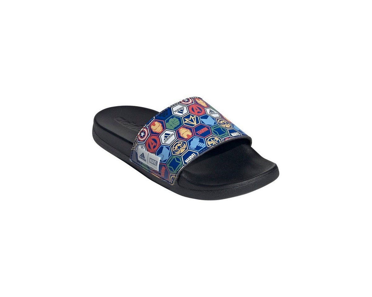 adidas performance Adilette Comfort Avengers 2024 schwarz Kinder Badeschuh