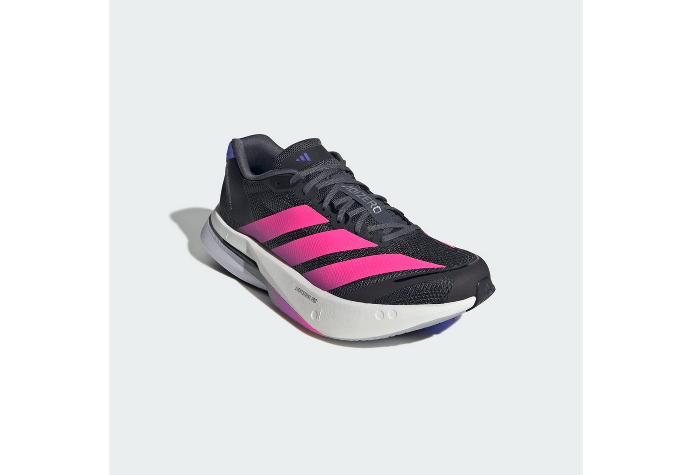 adidas performance ADIZERO BOSTON 13 SCHUH Laufschuh (schwarz/rosa/blau)