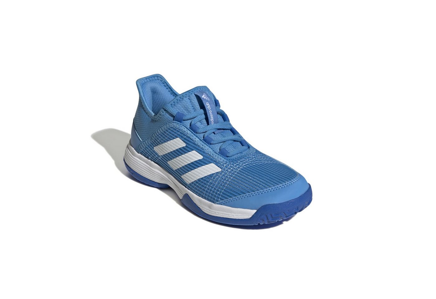 adidas performance Adizero Club Allcourt blau/weiss Kinder Tennisschuh