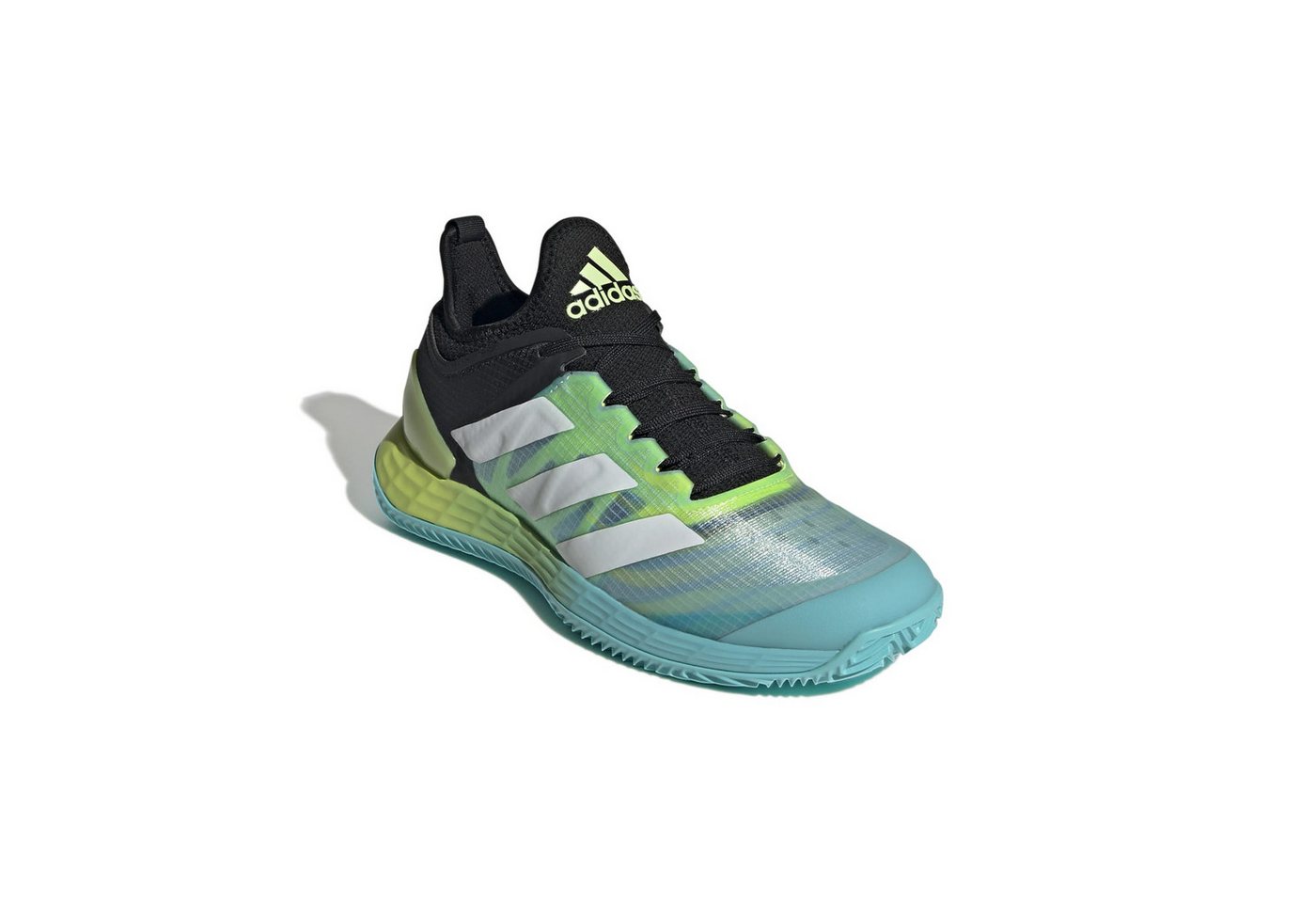 adidas performance Adizero Ubersonic 4 Clay/Sandplatz schwarz/blau/grün Damen Tennisschuh
