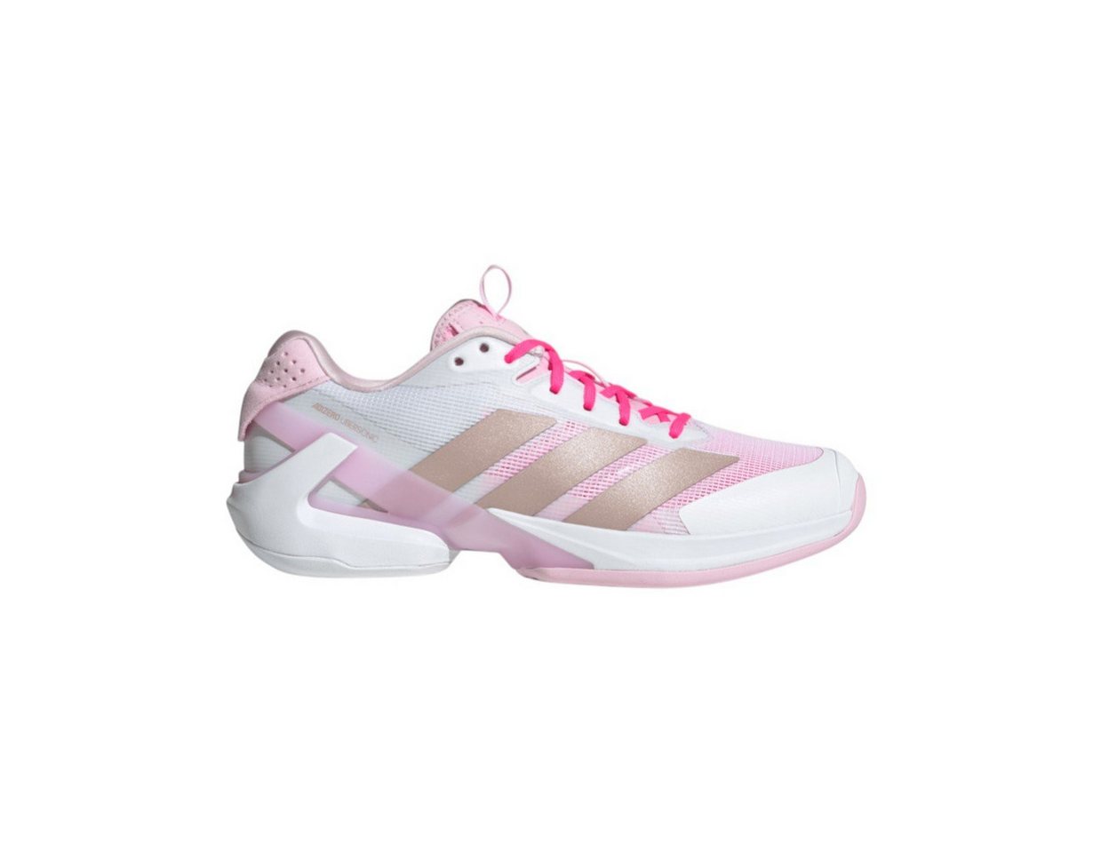 adidas performance Adizero Ubersonic 5 Allcourt/Leichtigkeit weiss/pink Damen Tennisschuh