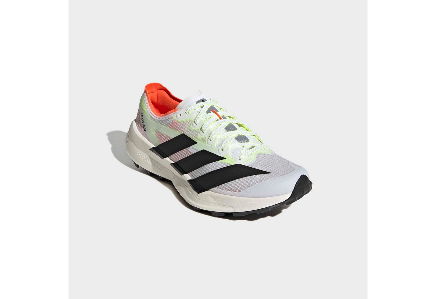 adidas performance AGRAVIC SPEED 2 Trailrunningschuh (weiß/schwarz/orange)