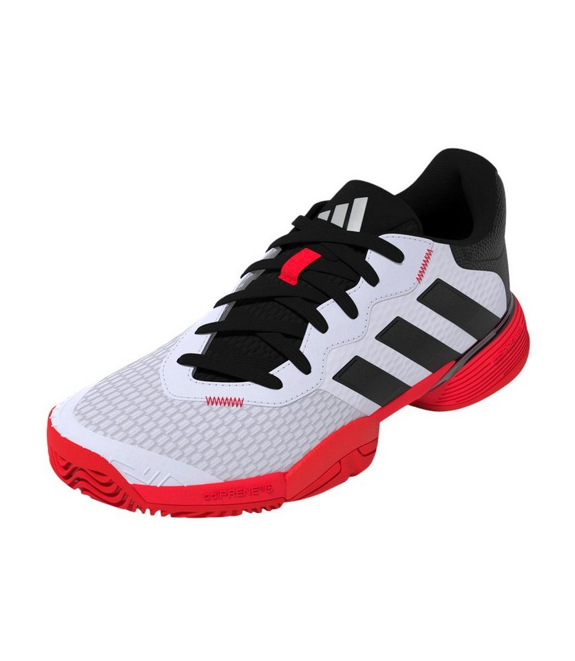 adidas performance Barricade Allcourt 2025 weiss/schwarz/rot Kinder Tennisschuh