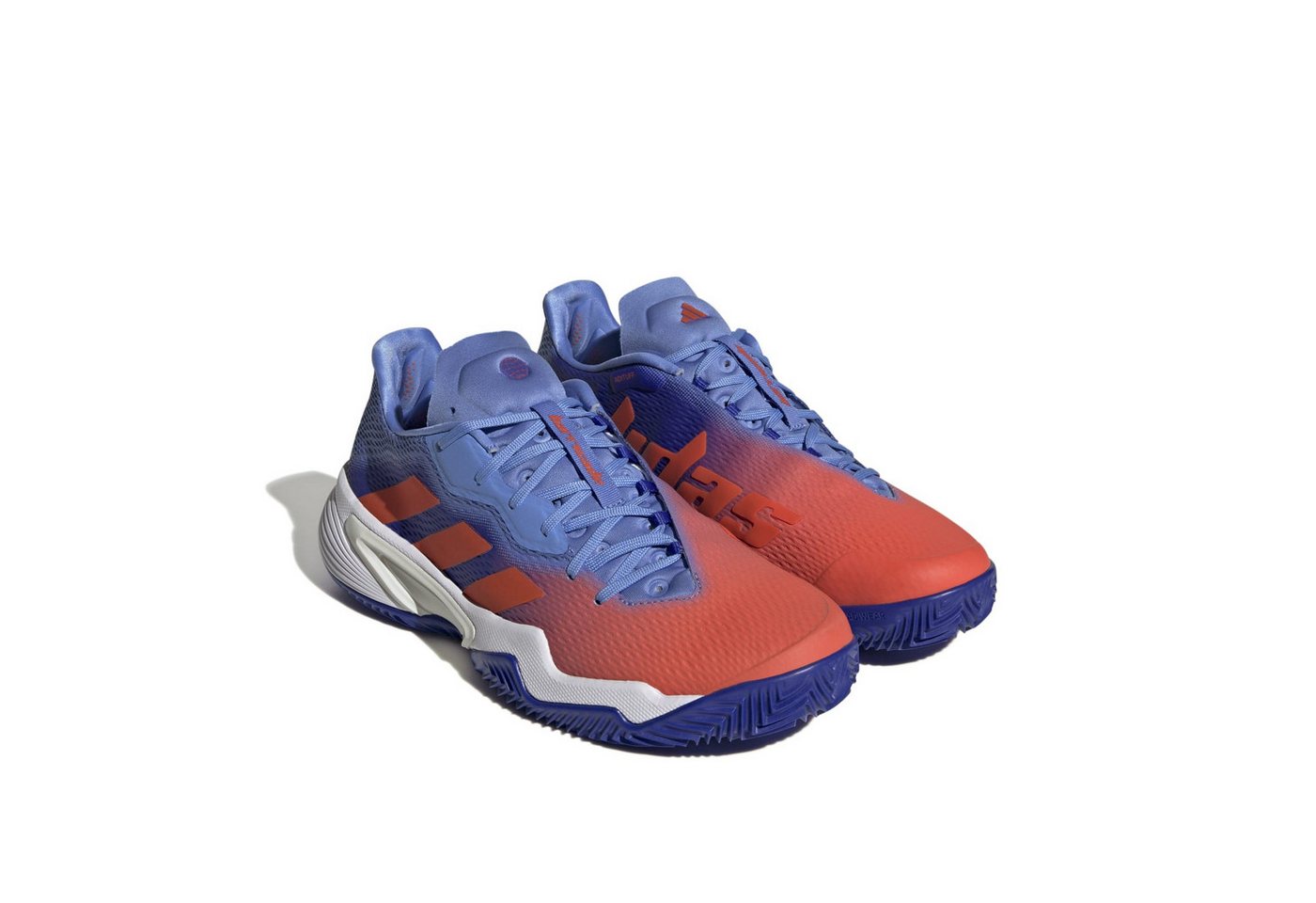 adidas performance Barricade Clay/Sandplatz/Stabil blau/rot Herren Tennisschuh
