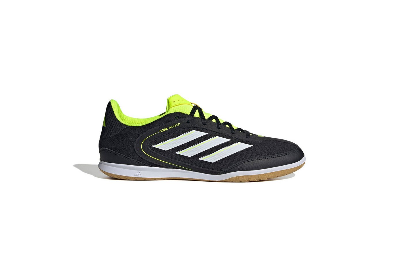 adidas performance COPA INDOOR COURT CLUB CBLACK/FTWWHT/LUCLEM Fußballschuh