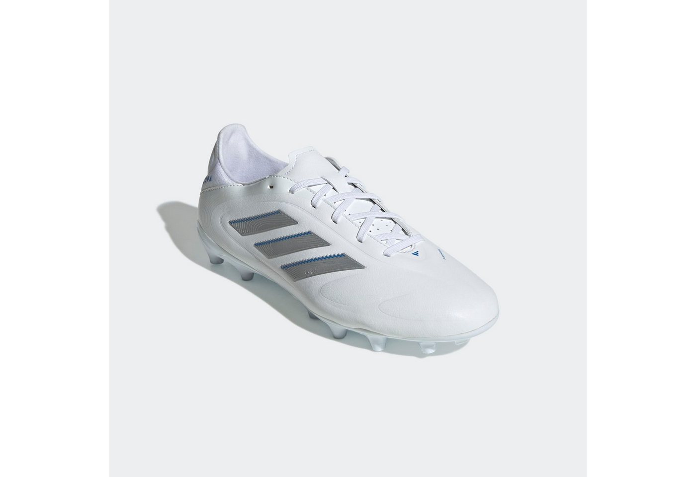 adidas performance COPA PURE 3 LEAGUE FG/MG Fußballschuh für Rasenplätze (weiß/silber)