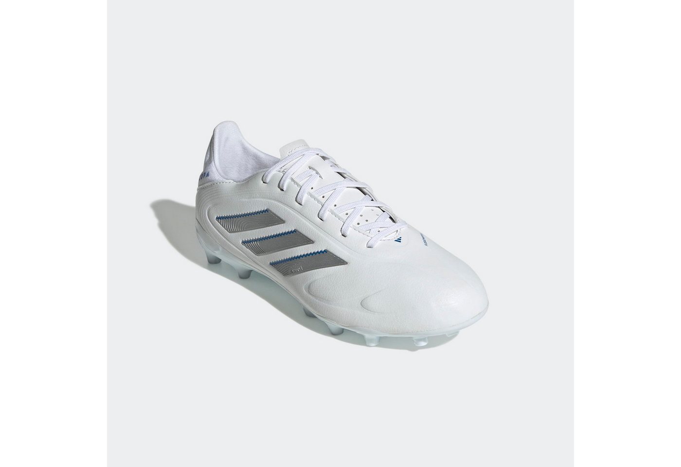 adidas performance COPA PURE 3 LEAGUE KIDS FG/MG Fußballschuh für Rasenplätze (weiß/silber)