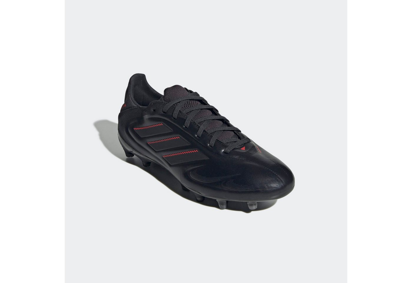 adidas performance COPA PURE 3 PRO FG Fußballschuh für Rasenplätze (schwarz/rot)