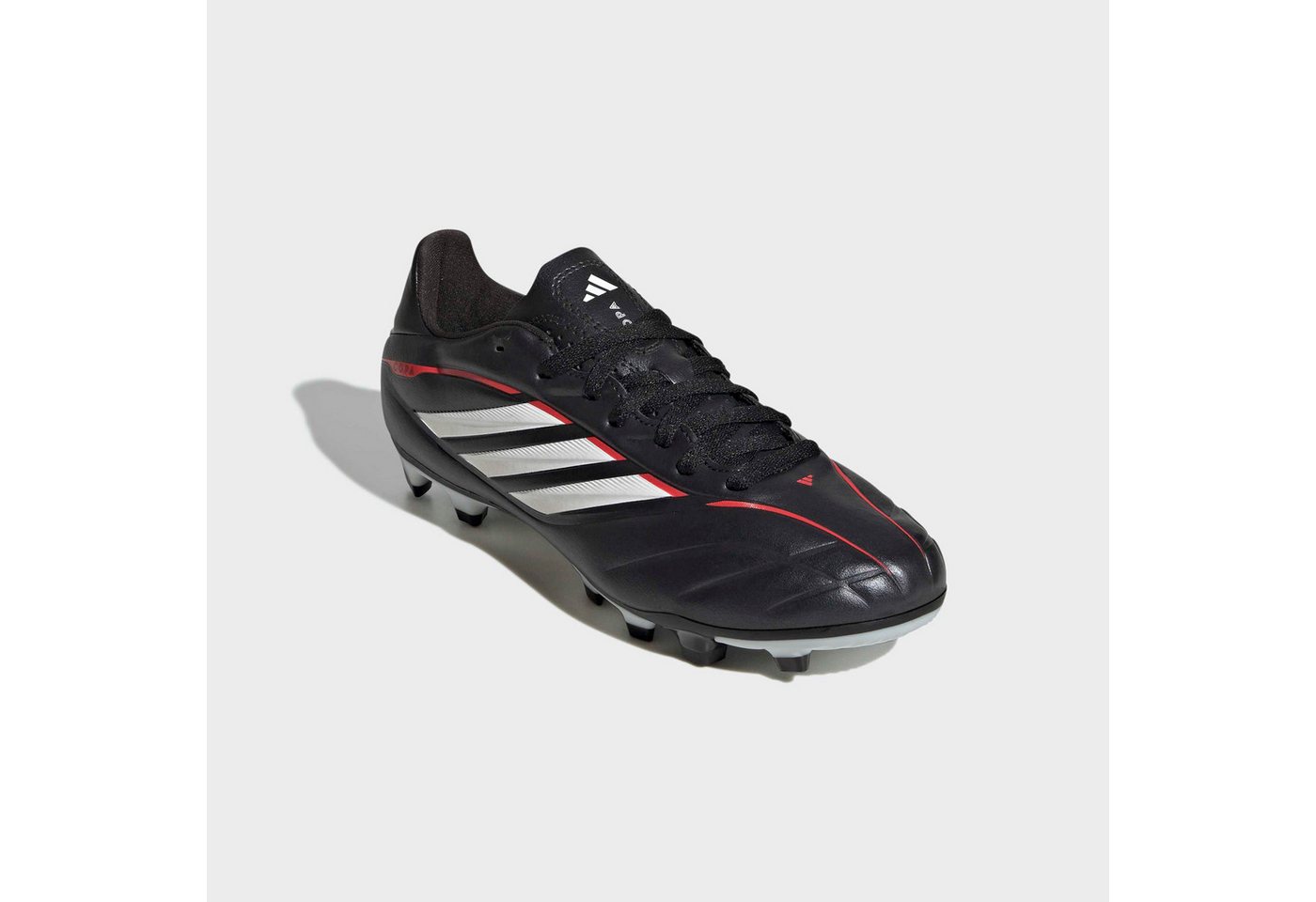 adidas performance COPA PURE IV CLUB KIDS, FESTE/GEMISCHTE BÖDEN Fußballschuh für viele verschiedene Böden geeignet (schwarz/weiß/rot)