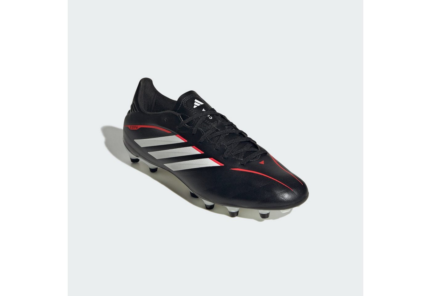 adidas performance COPA PURE IV LEAGUE FIRM GROUND FUSSBALLSCHUH Fußballschuh (2-tlg) (schwarz/weiß/rot)