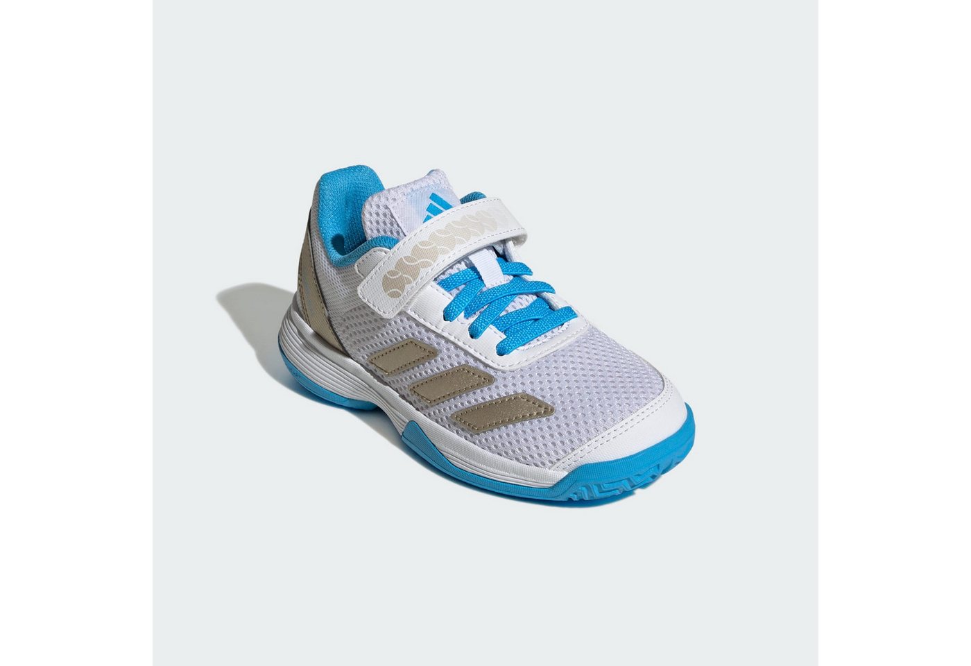 adidas performance COURTFLASH HOOK-AND-LOOP KIDS TENNISSCHUH Tennisschuh (2-tlg)