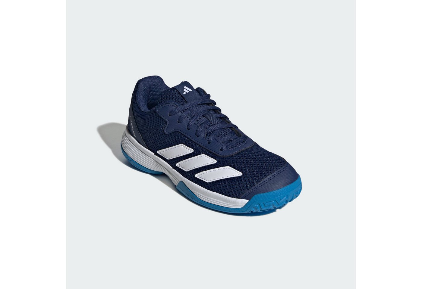 adidas performance COURTFLASH KIDS TENNISSCHUH Tennisschuh (1-tlg) (blau/weiß)
