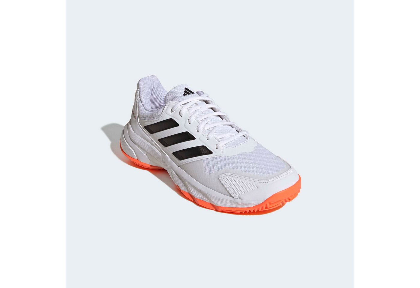 adidas performance Tennisschuh für Sandplätze, Clay (weiß/schwarz/orange)