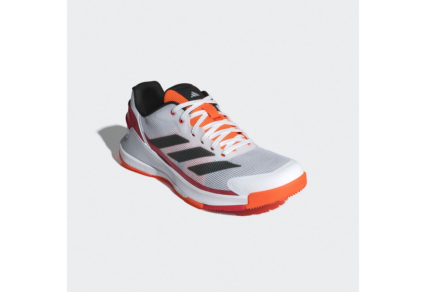 adidas performance CRAZYQUICK PADEL-SCHUH Tennisschuh (1-tlg) (weiß/schwarz/orange)