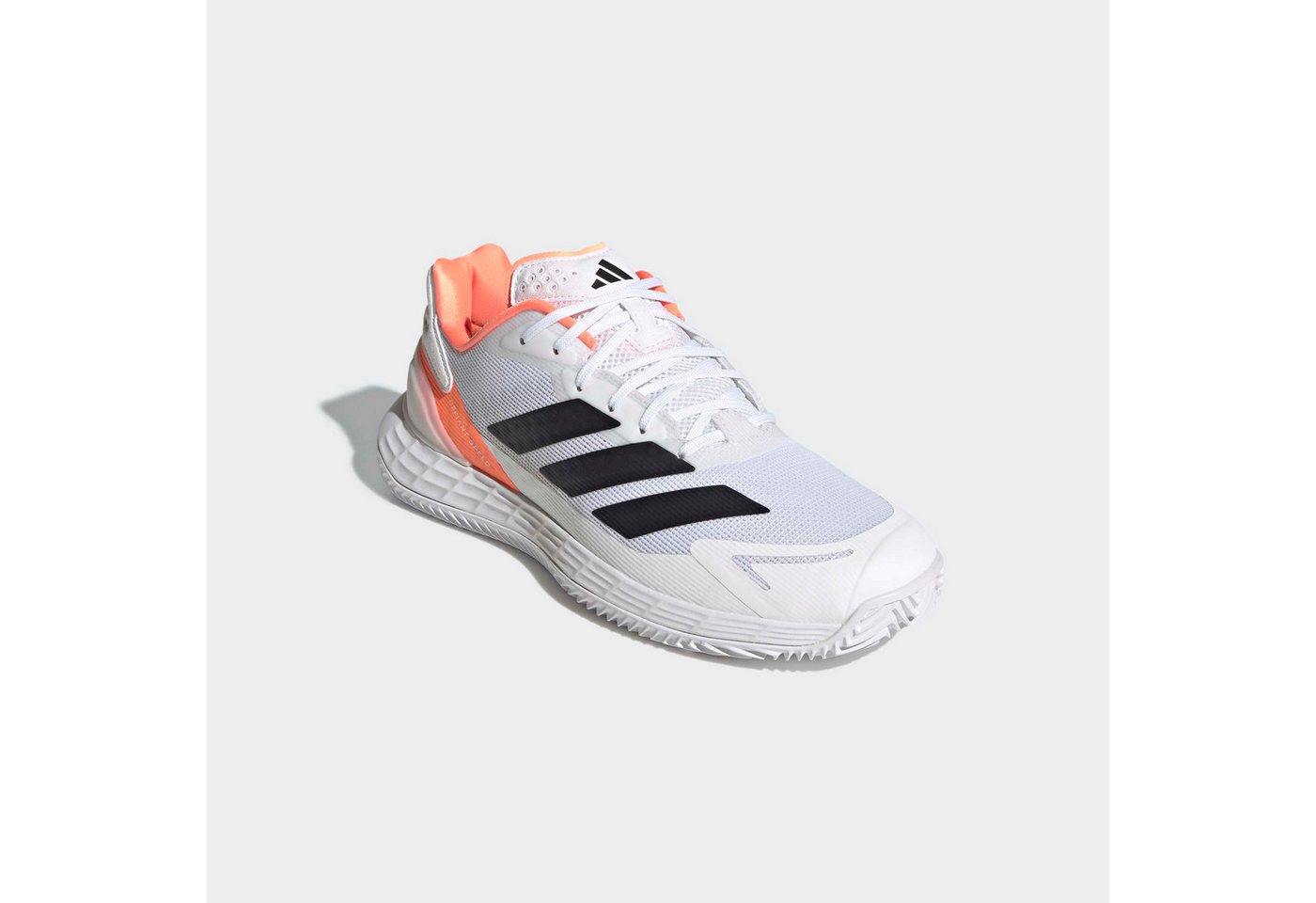 adidas performance DEFIANT SPEED 2 CLAY Tennisschuh Sandplatzschuhe für Ascheplätze (weiß/schwarz/orange)