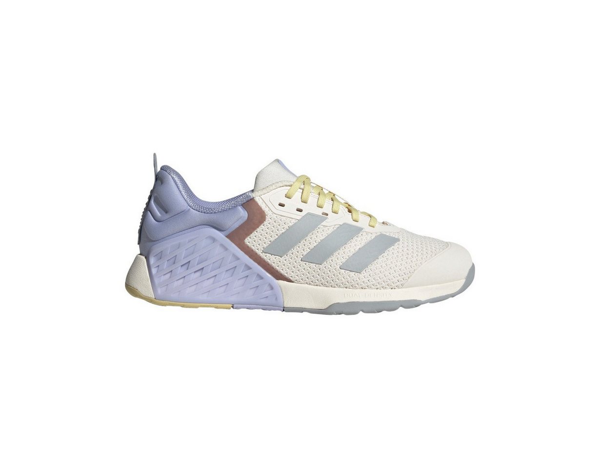 adidas performance Dropset 3 Trainer beige/violett Damen Fitnessschuh