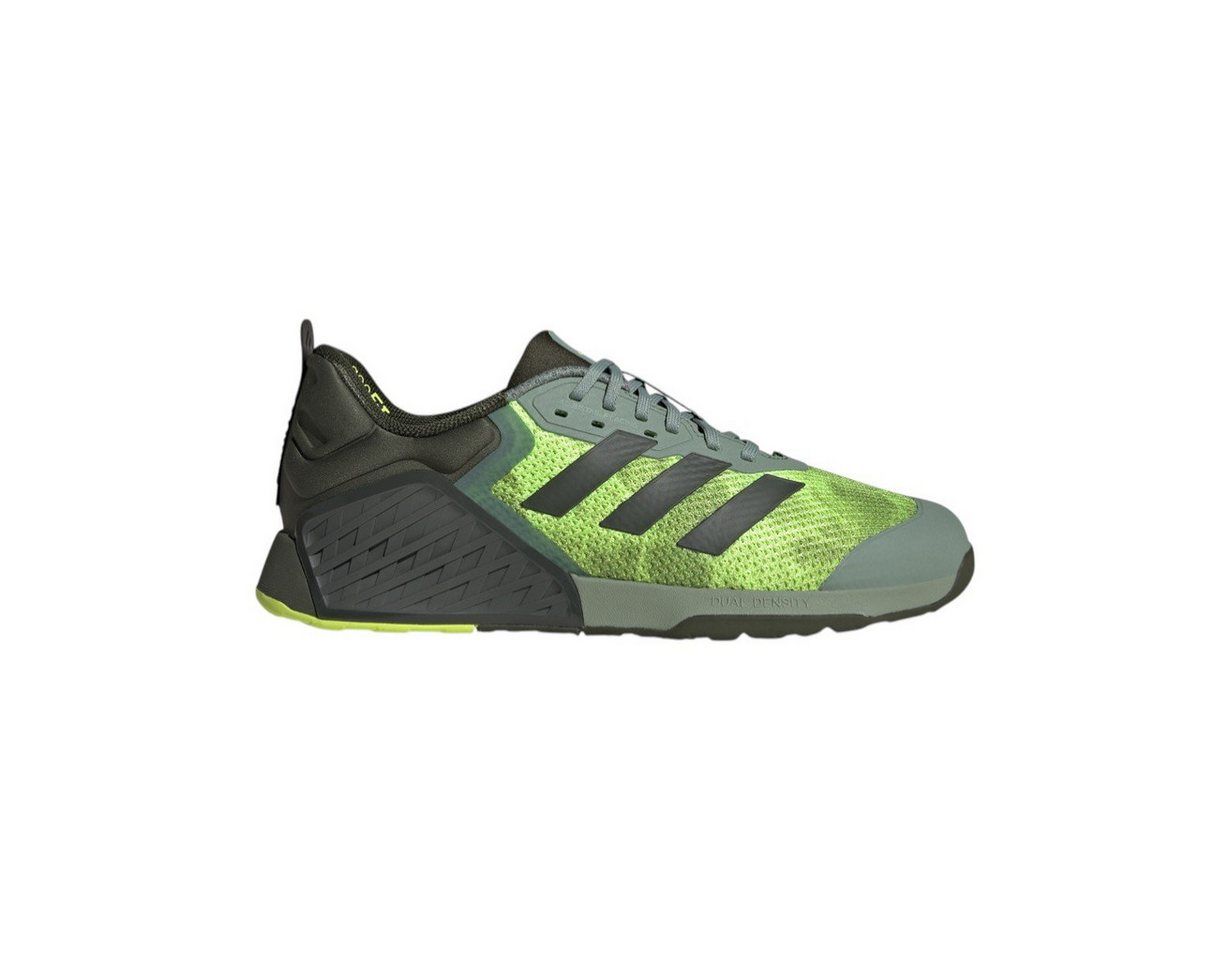 adidas performance Dropset 3 Trainer dunkelgrün/lime Herren Fitnessschuh