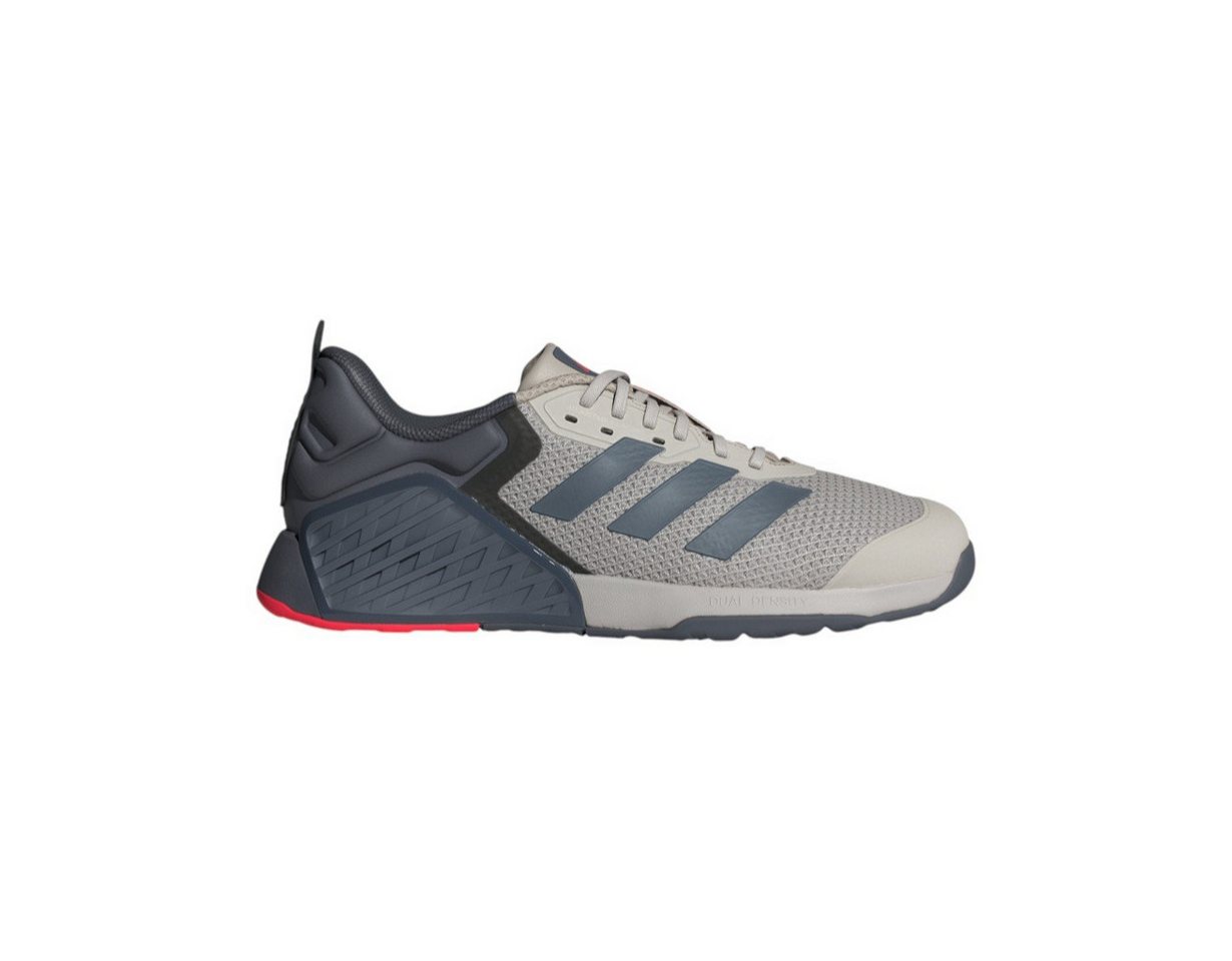adidas performance Dropset 3 Trainer grau/schwarz/rot Herren Fitnessschuh