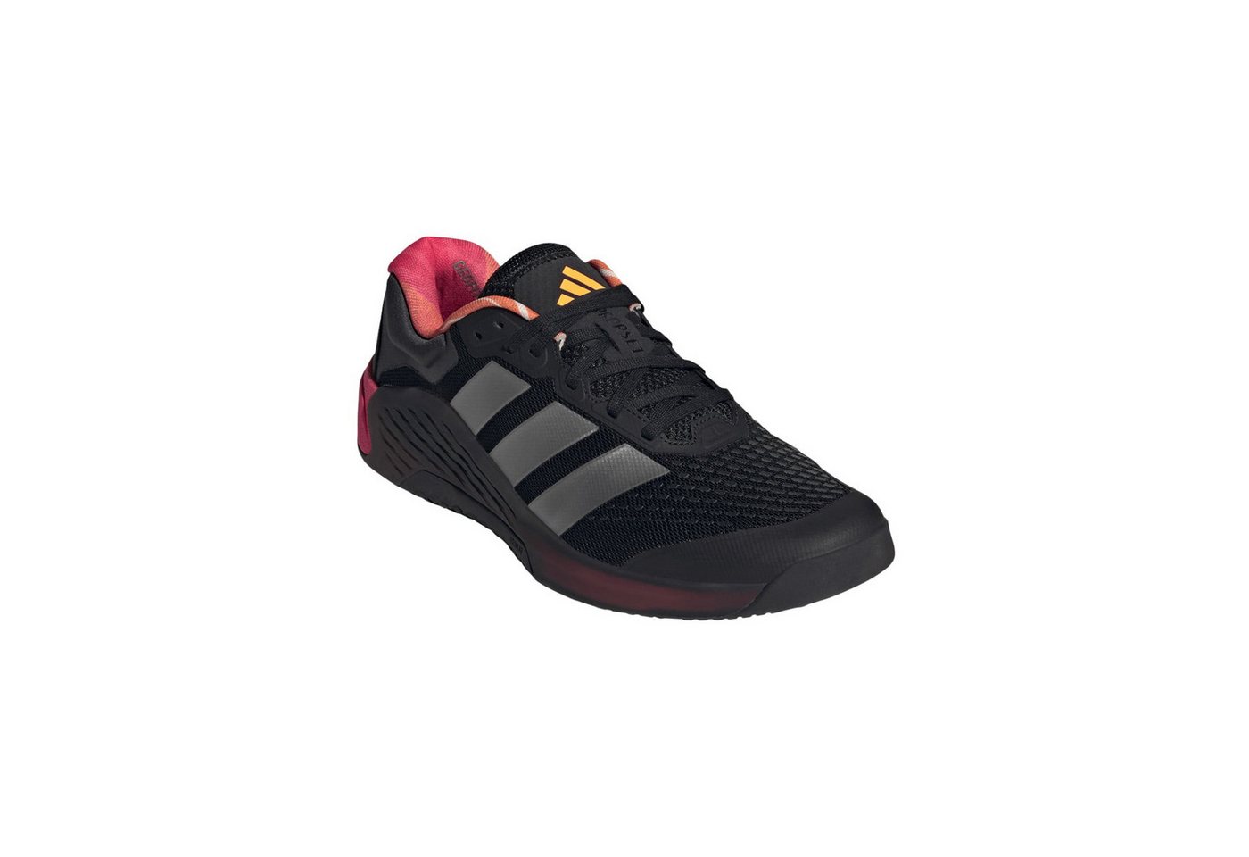adidas performance Dropset 4 Power Trainer schwarz/silber/pink Herren Fitnessschuh