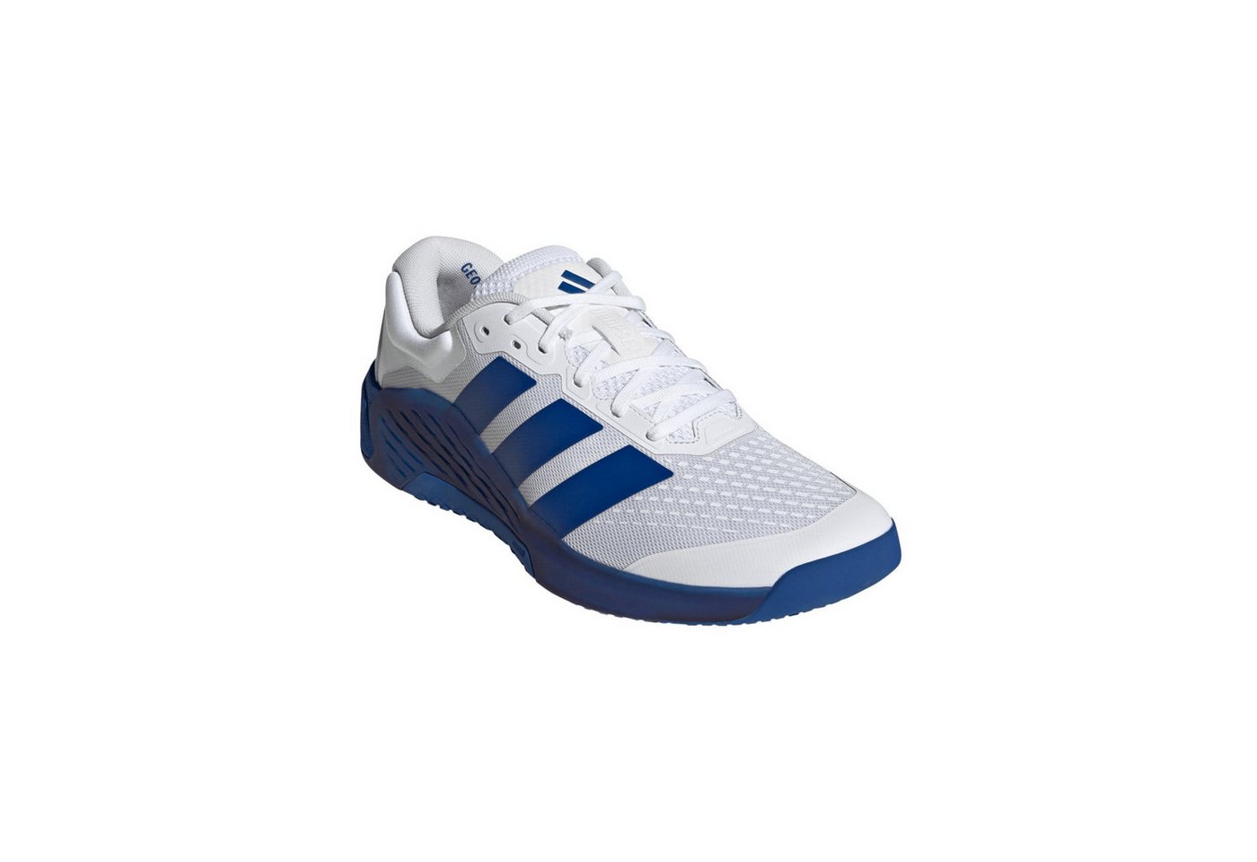 adidas performance Dropset 4 Power Trainer weiss/royalblau Herren Fitnessschuh