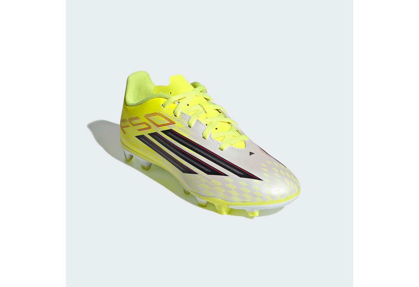 adidas performance F50 CLUB FG/MG KIDS Fußballschuh für viele verschiedene Böden geeignet, für Kinder & Jugendliche (gelb/schwarz/rot)
