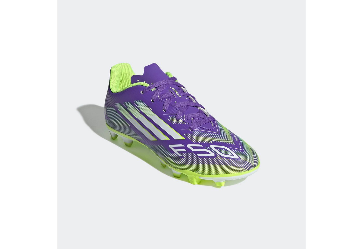 adidas performance F50 CLUB FG/MG KIDS Fußballschuh geeignet für Rasen- und Kunstrasenplätze