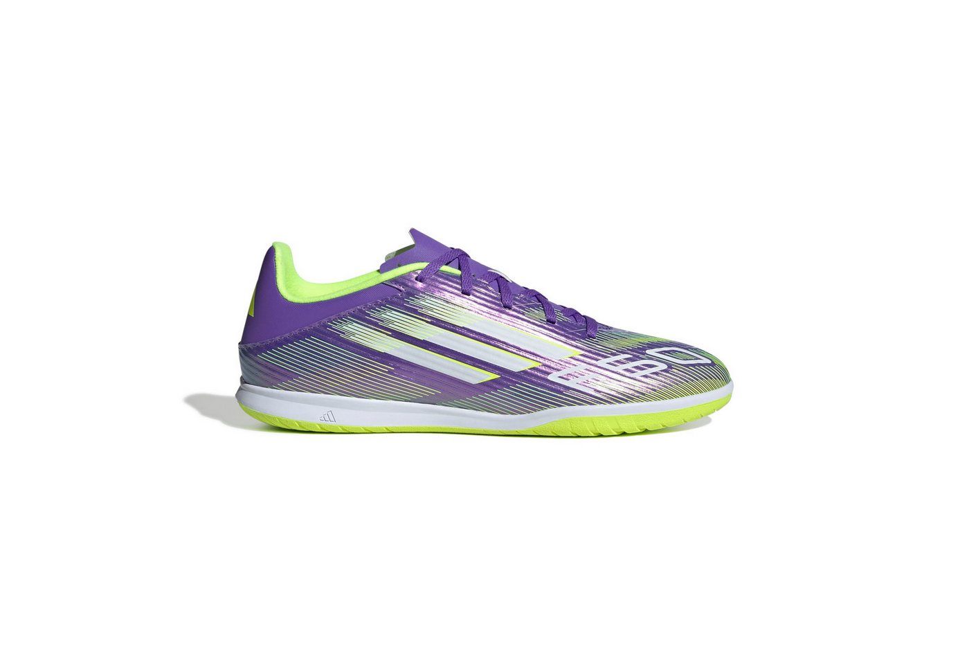adidas performance F50 CLUB IN PURRUS/FTWWHT/LUCLEM Fußballschuh