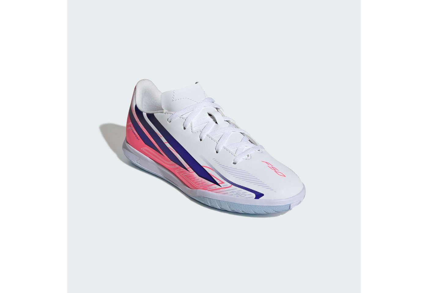 adidas performance F50 HYPERFAST CLUB KIDS Fußballschuh für Hallenboden, für Jugendliche & Kinder