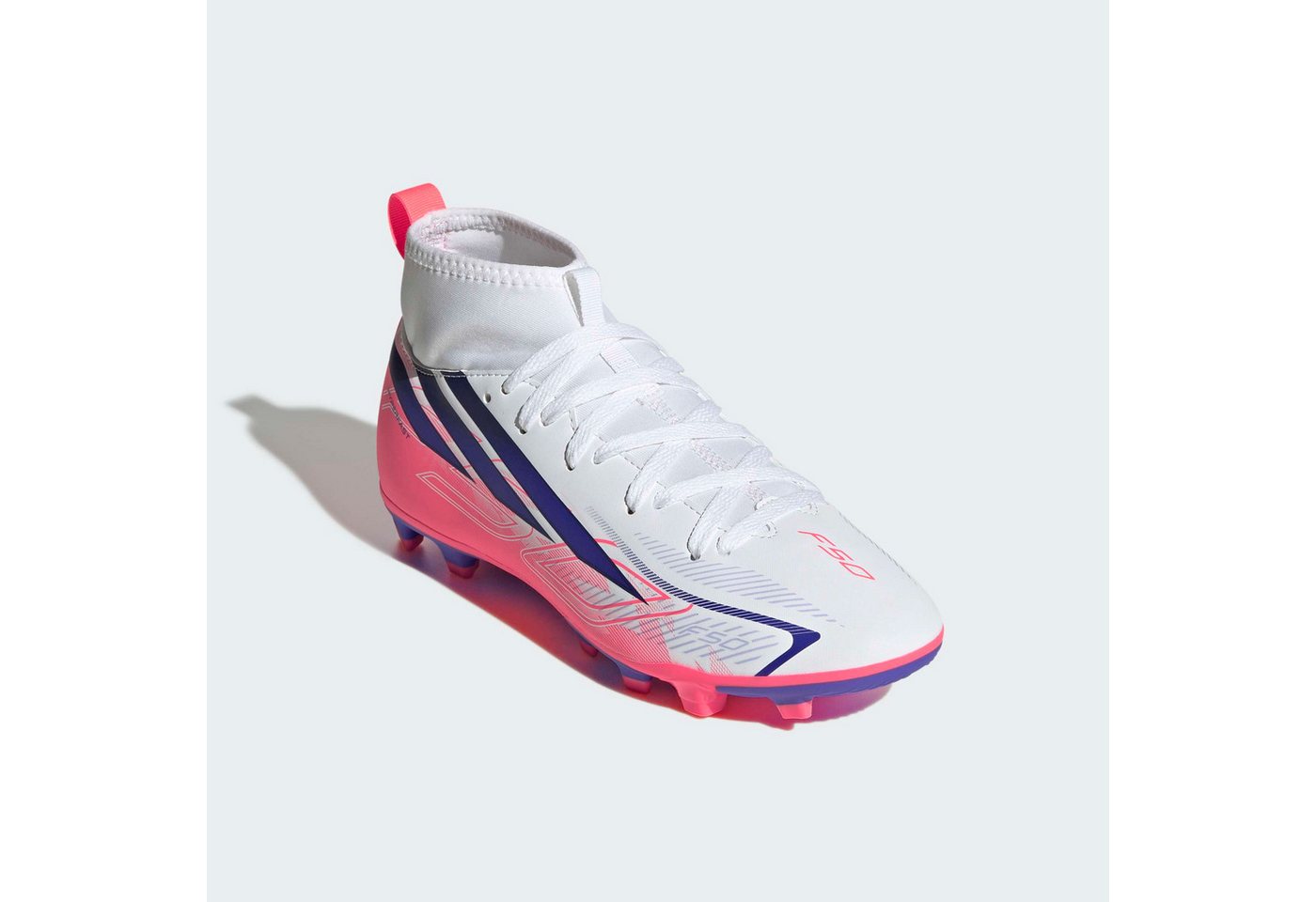 adidas performance F50 HYPERFAST CLUB KIDS, FESTE BÖDEN/GEMISCHTE BÖDEN, HALBHOCH GESCHN Fußballschuh für viele verschiedene Böden geeignet, für Jugendliche & Kinder