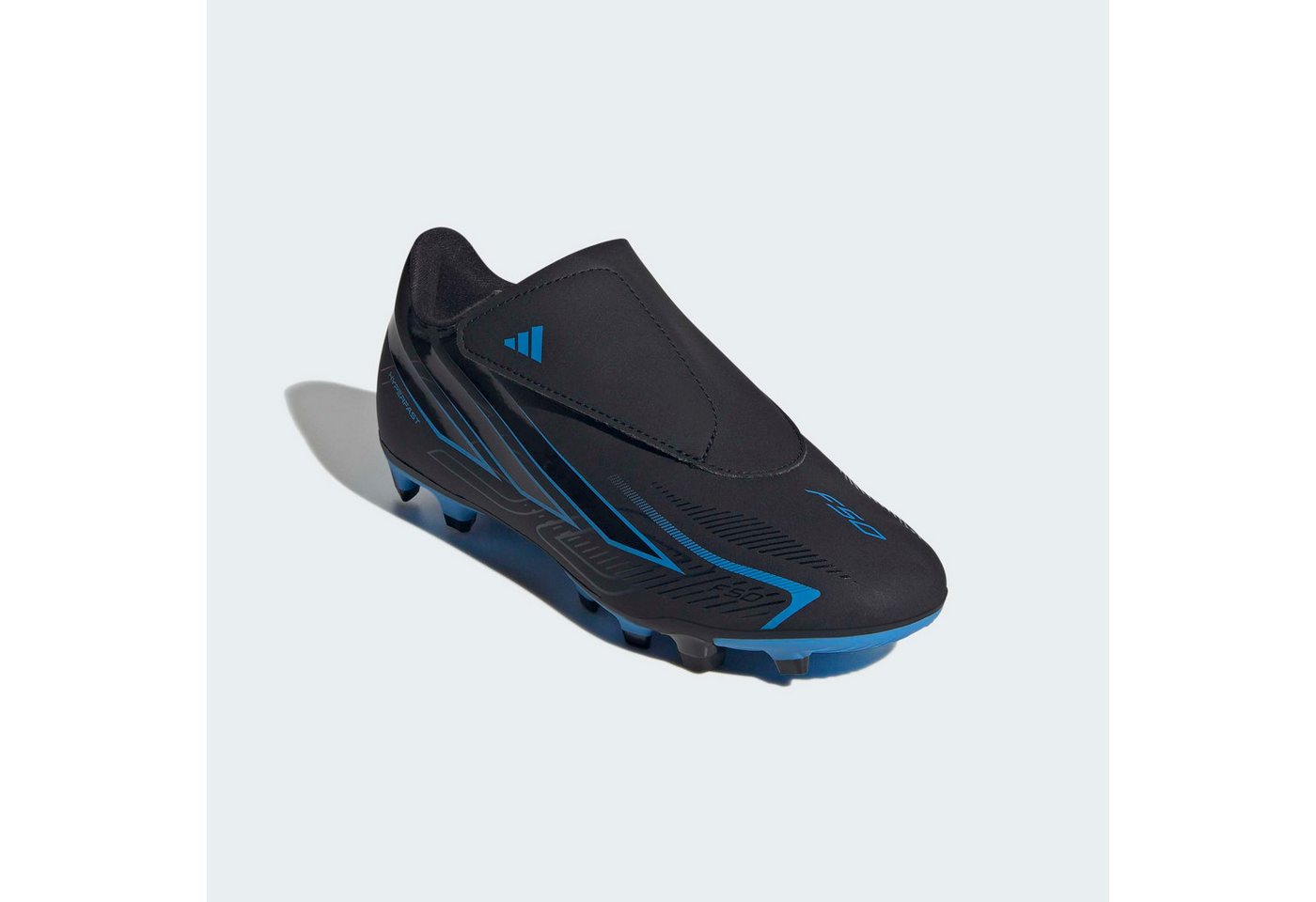 adidas performance F50 HYPERFAST CLUB KIDS, KLETTVERSCHLUSS, FESTE BÖDEN/MULTI GROUND Fußballschuh für viele verschiedene Böden geeignet, für Jugendliche & Kinder