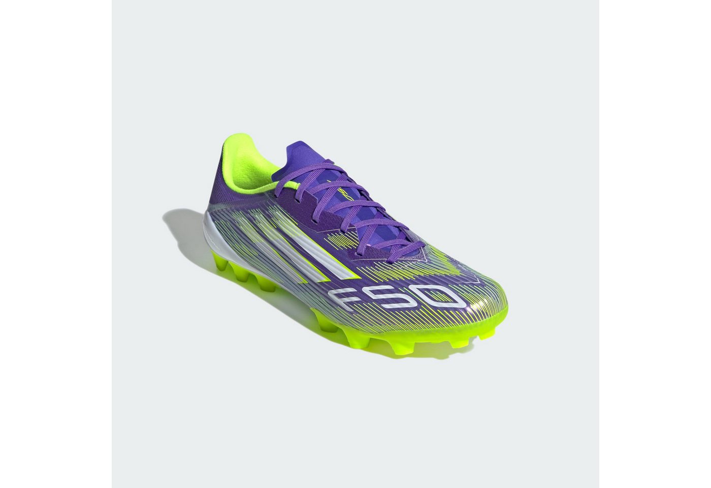 adidas performance F50 LEAGUE 2G/3G FUSSBALLSCHUH, KUNSTRASEN Fußballschuh (1-tlg) (lila/weiß)