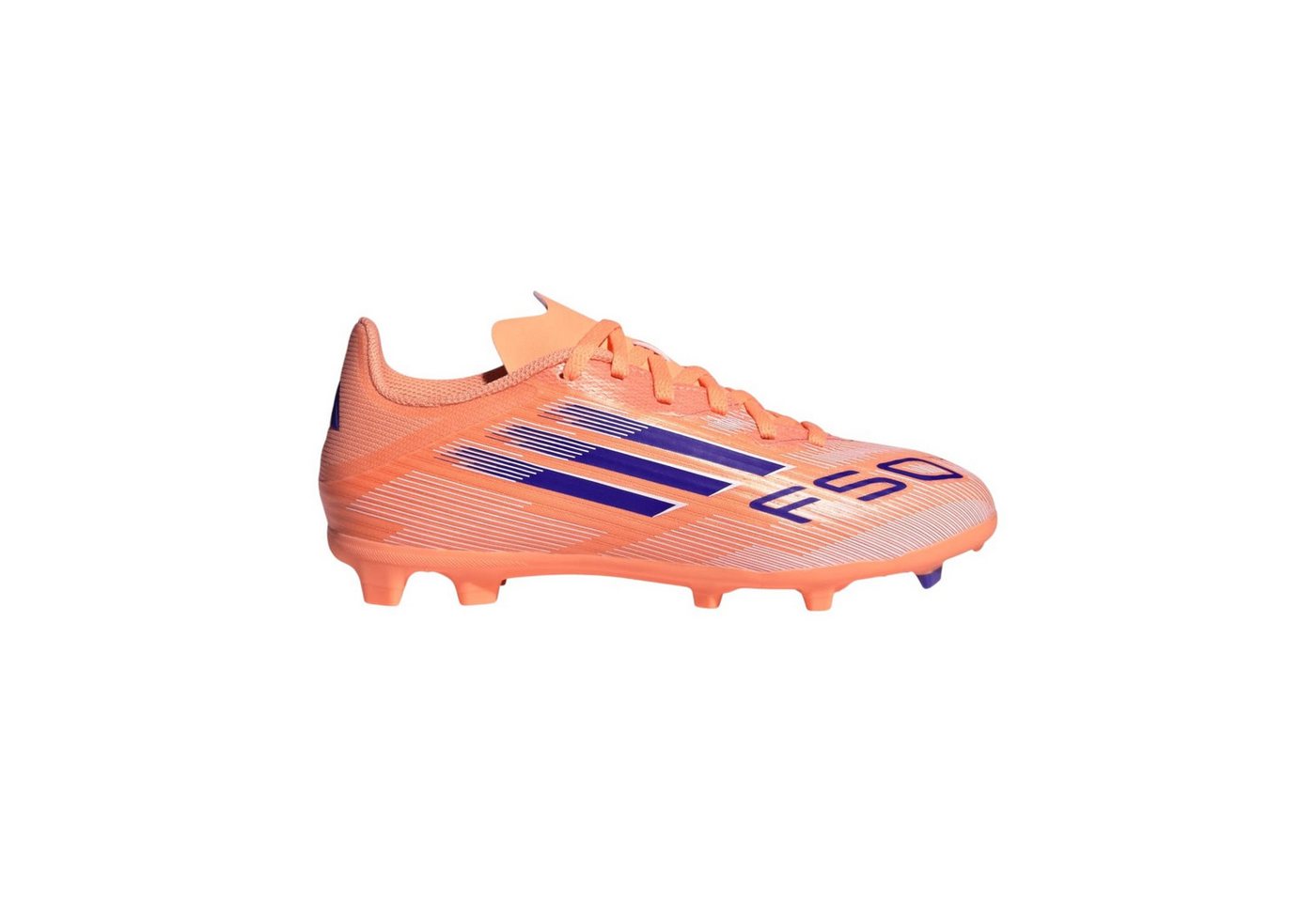 adidas performance F50 League FG/MG (Kunstrasen, für feste Böden) orange/blau Jungen Fußballschuh