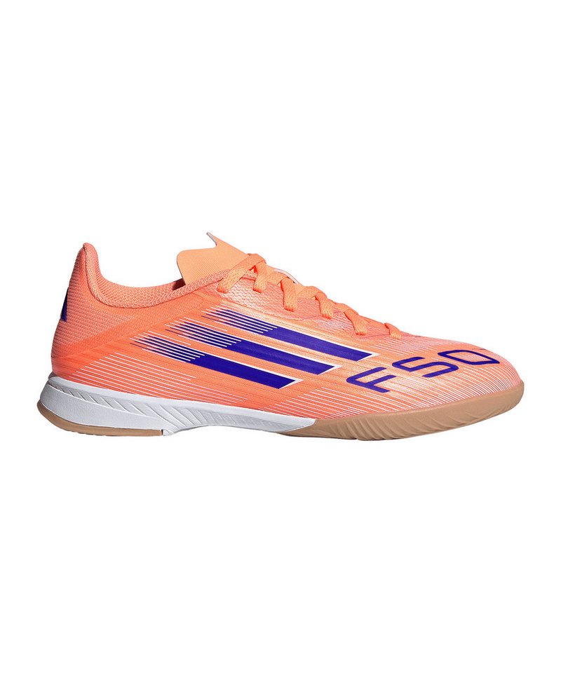 adidas performance F50 League IN Coral Blaze Kids Fußballschuh