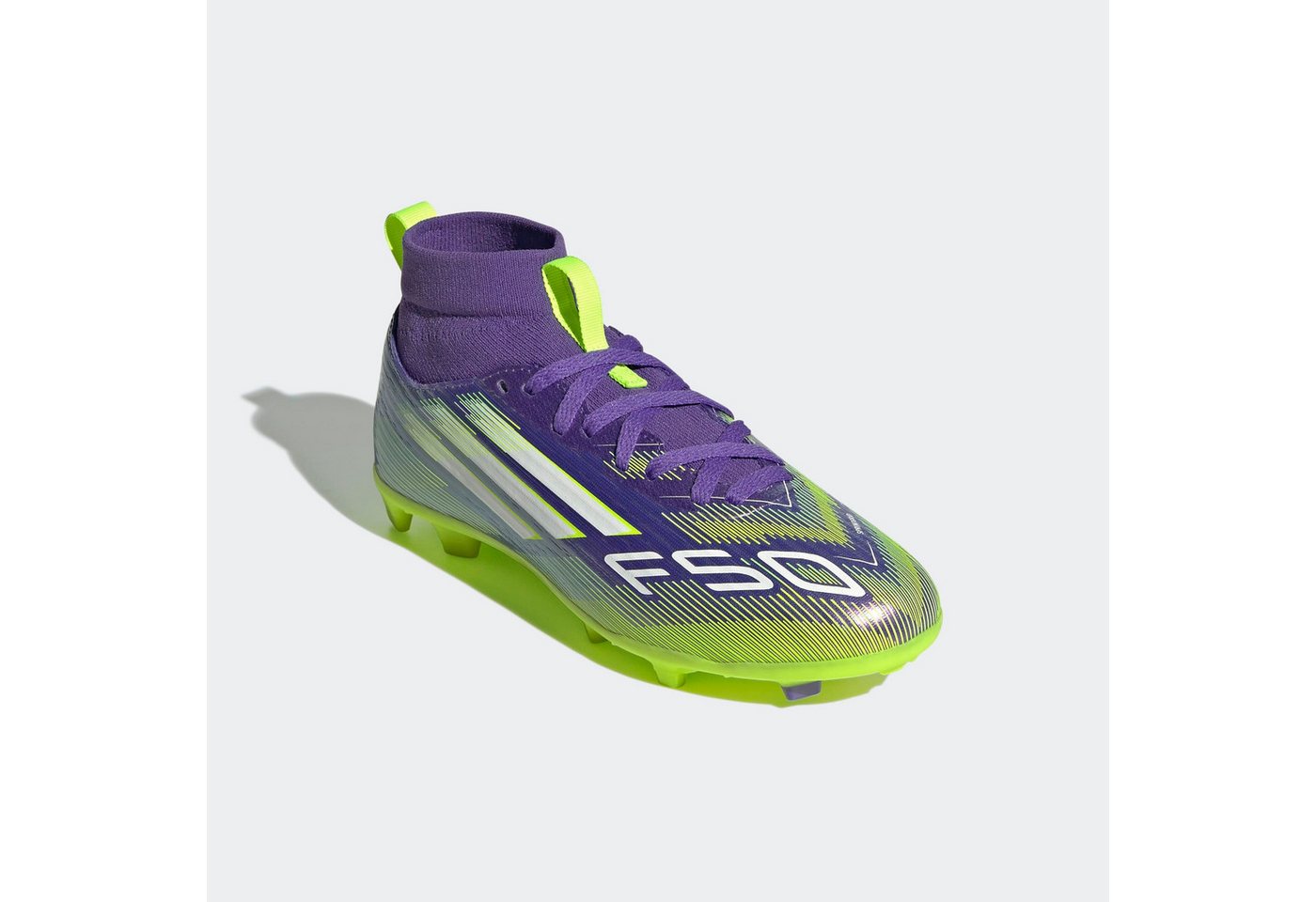 adidas performance F50 LEAGUE KUNSTRASEN NEUERER GENERATION, HART- UND ASCHENPLÄTZE KIND Fußballschuh geeignet für Rasen- und Kunstrasenplätze