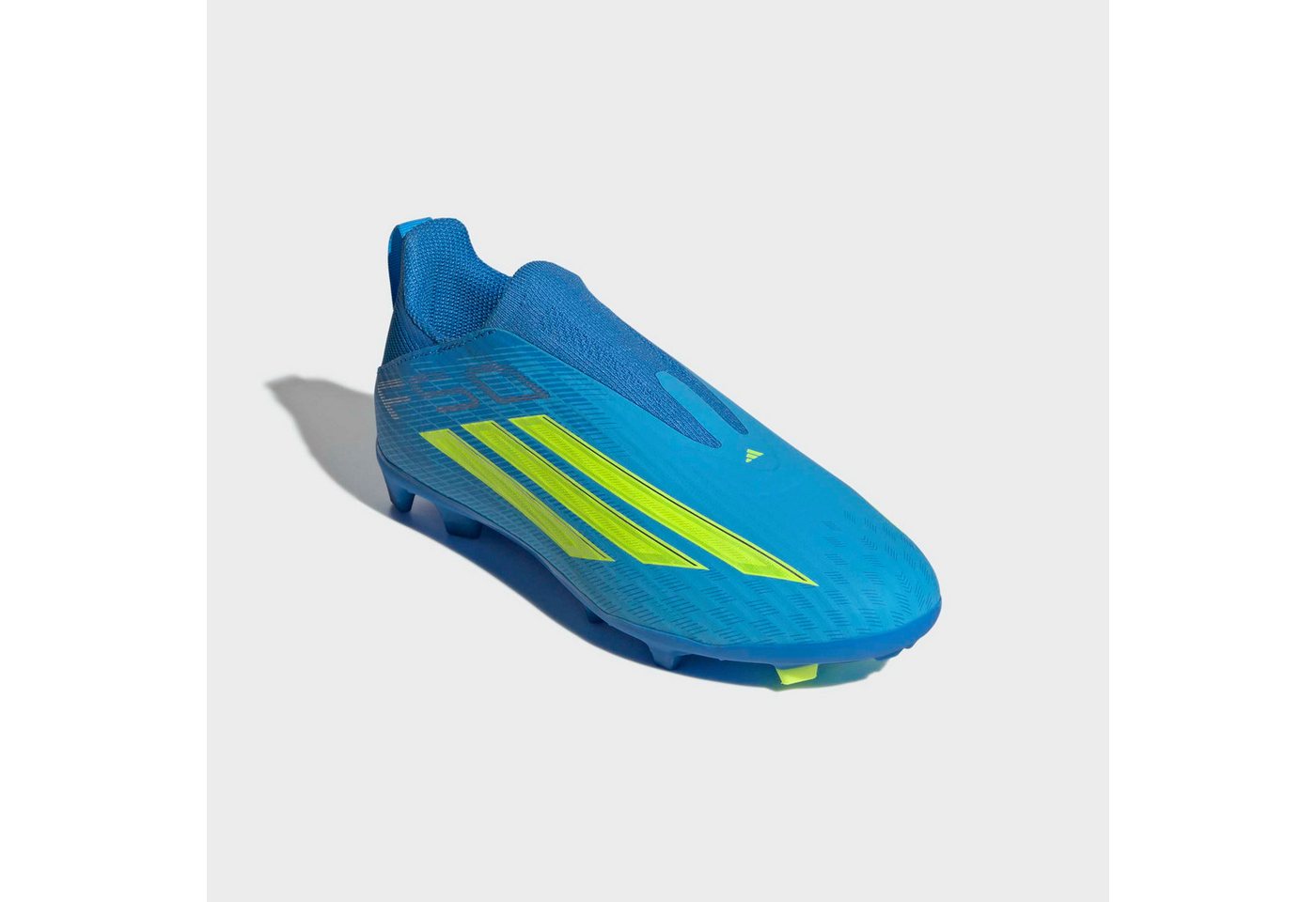 adidas performance F50 LEAGUE LACELESS FG/MG KIDS Fußballschuh für viele verschiedene Böden geeignet, für Kinder & Jugendliche