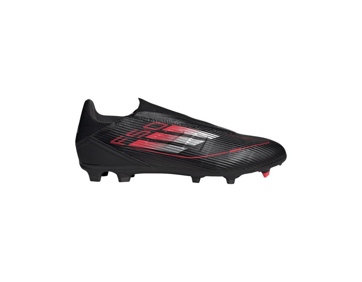adidas performance F50 League Laceless FG/MG (Kunstrasen, für feste Böden) schwarz/rot Fußballschuh