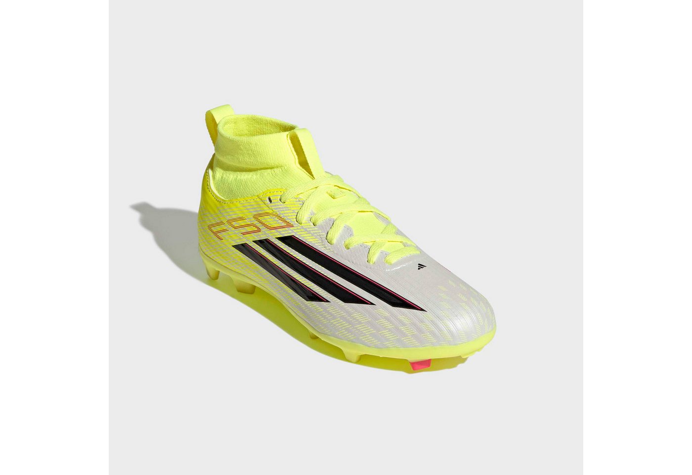 adidas performance F50 LEAGUE MID CUT FIRM GROUND / MULTI GROUND KIDS Fußballschuh für viele verschiedene Böden geeignet, für Kinder & Jugendliche
