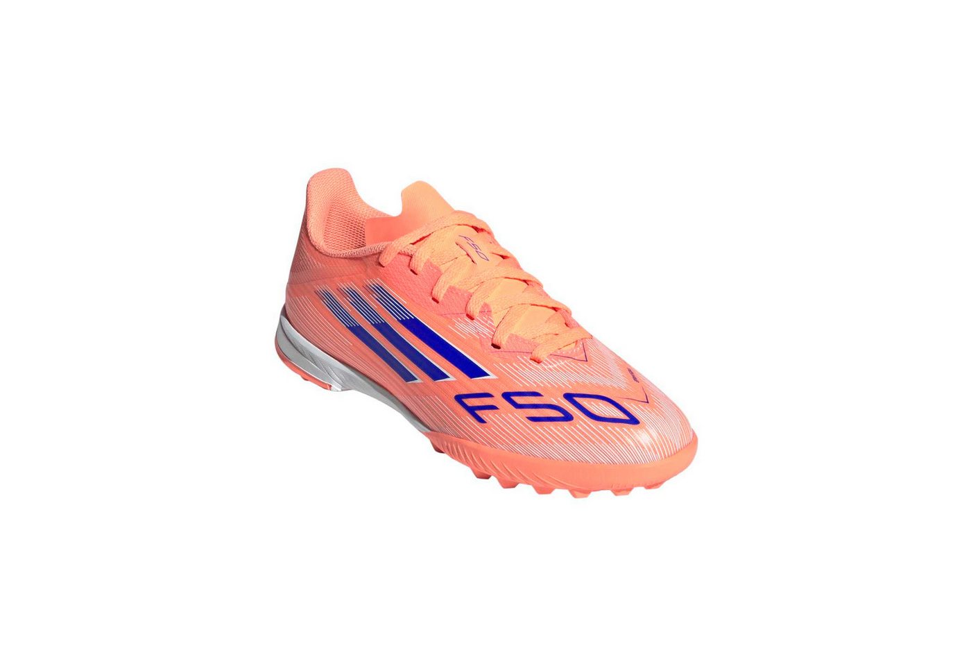 adidas performance F50 League TF (für Kunstrasen, Hart- und Aschenplätze) orange/blau Fußballschuh