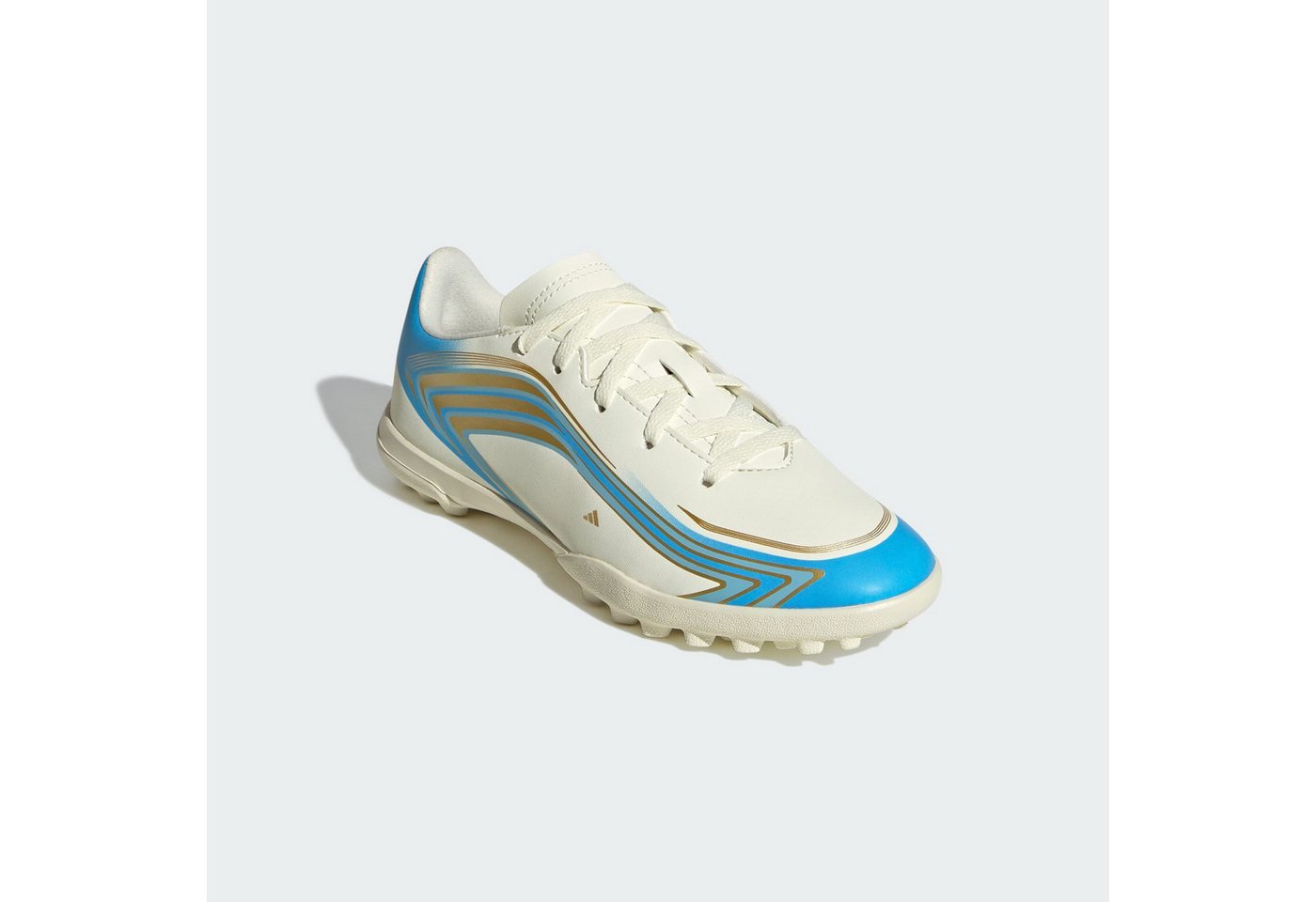 adidas performance F50 MESSI CLUB KIDS FUSSBALLSCHUH, HYBRIDRASEN Fußballschuh (2-tlg)