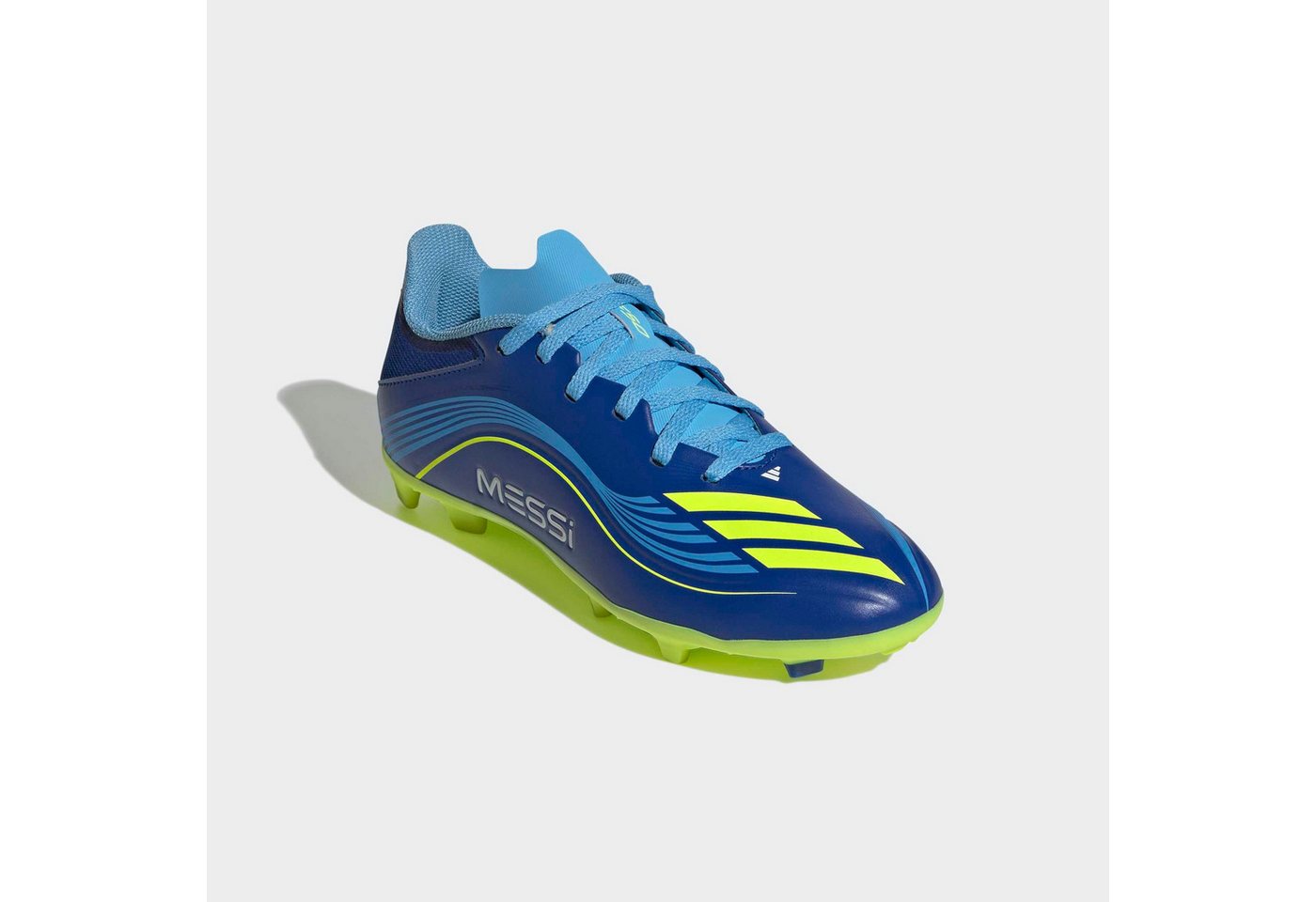 adidas performance F50 MESSI LEAGUE KIDS FG/MG Fußballschuh geeignet für Rasen- und Kunstrasenplätze, für Kinder & Jugendliche