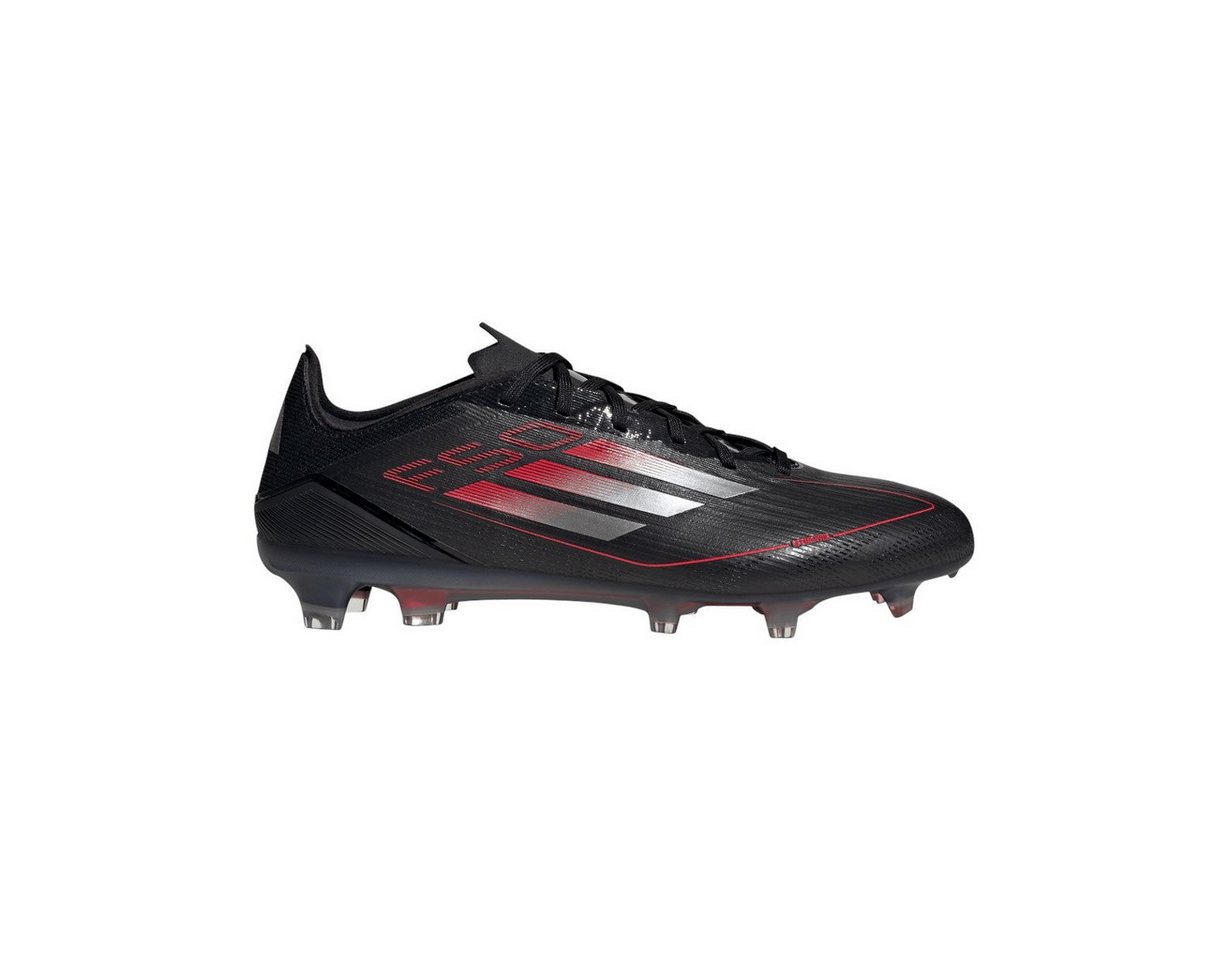 adidas performance F50 Pro FG (für feste Böden) 2025 schwarz/rot Herren Fußballschuh