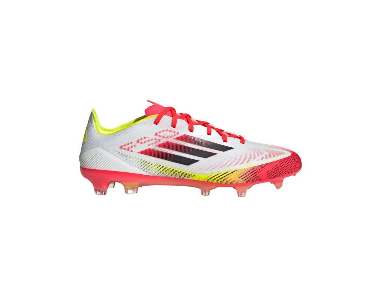 adidas performance F50 Pro FG (für feste Böden) 2025 weiss/rot Herren Fußballschuh